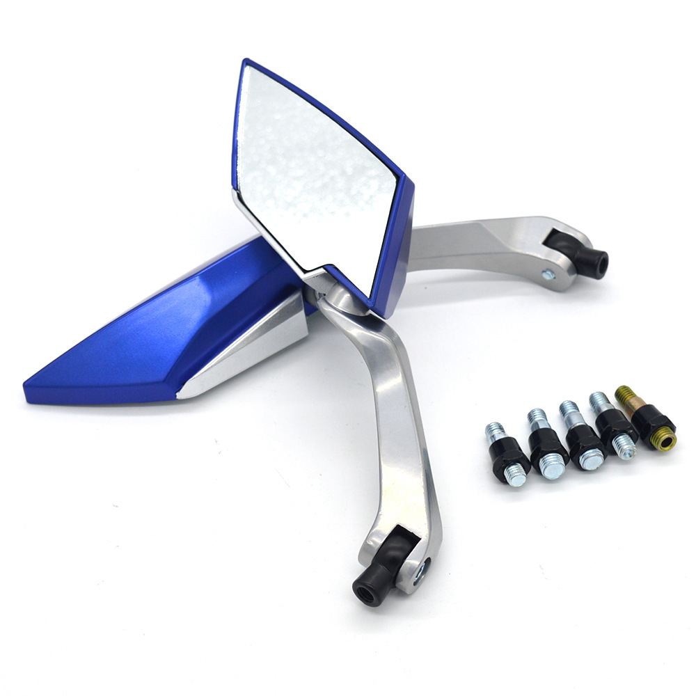 Rhombus Aluminum For Motorcycle Rearview Mirror - Image 5