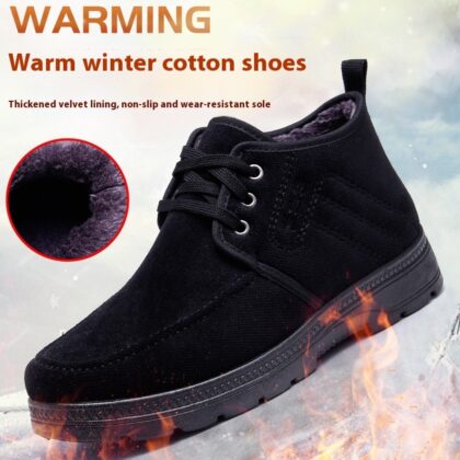 Comfortable Warm Breathable Non-slip Walking For Middle-aged And Elderly Men