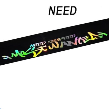 Car Rear Reflective Personality Car Stickers Front Windshield Decals