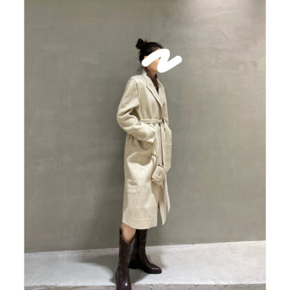 Temperament Windbreaker Women's Long Coat Autumn Coat