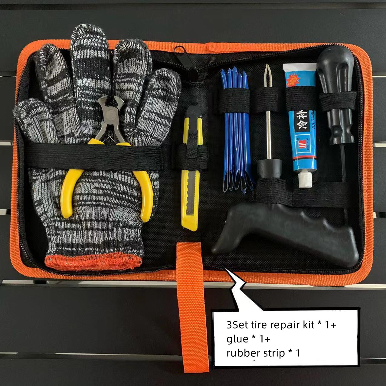 Top Brake Motorcycle Travel Tire Repair Kit - Image 7