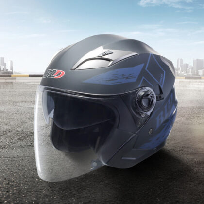 Motorcycle Helmet Double Lens Retro Riding Helmet