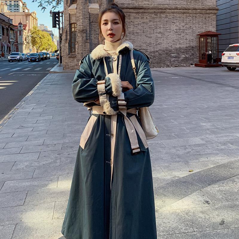 Women's Winter Long Cotton Jacket - Image 7