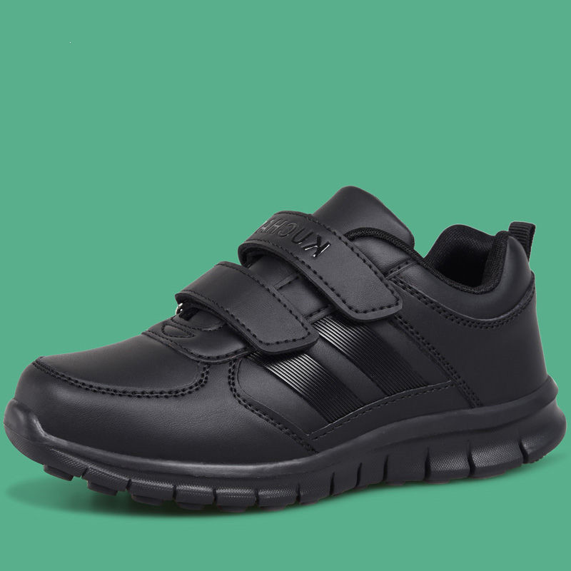 Boys' Shoes, Black Sports Shoes, Waterproof, Non-slip, Deodorant, Children's Black Shoes - Image 5