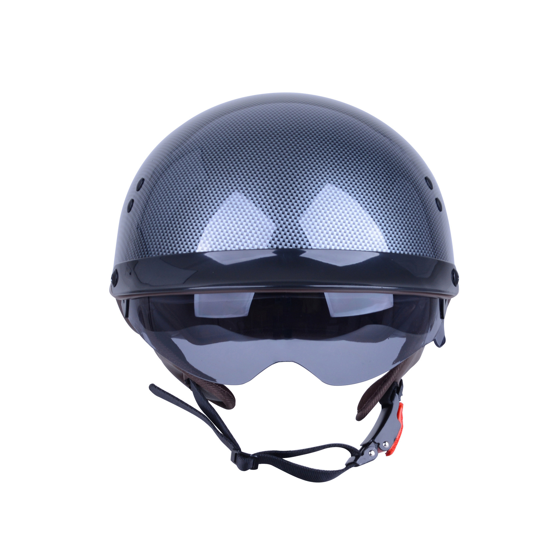 Retro Motorcycle Four-season Men's Harley Riding Helmet - Image 4