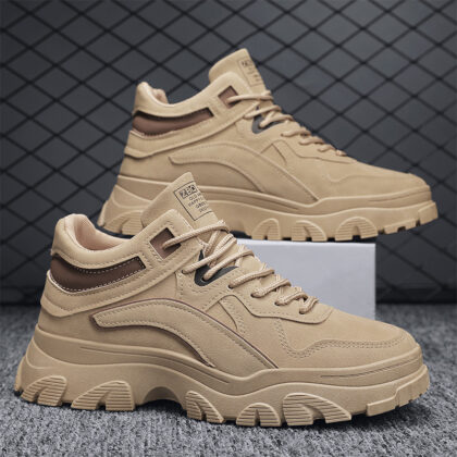 All-match Work Low-top Short Booties Male