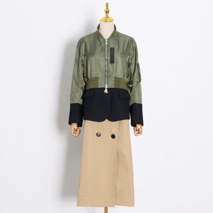 Women's Personality Multi-layered Trench Coat