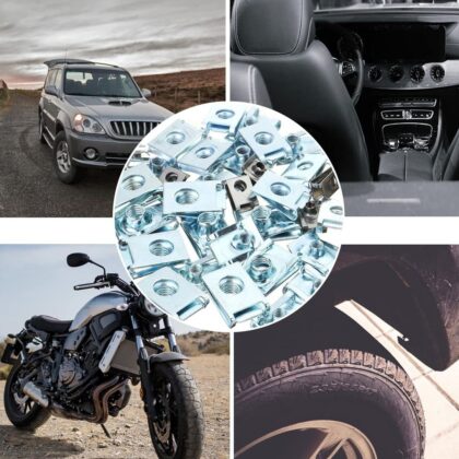 Self-tapping Clip Languette Card Nut Clip