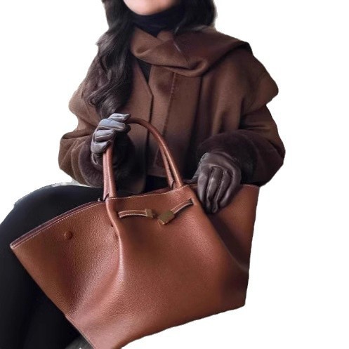 Woolen Coat Lazy And Loose Shawl Comfort And Casual Eye-catching Solid Color Coat – Bild 5