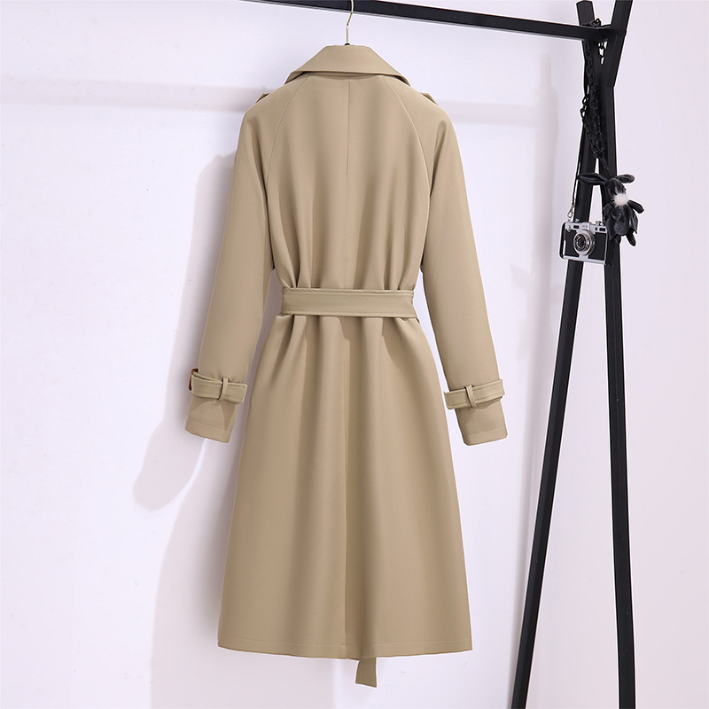 High-end Elegant Mid-end Trench Coat For Women - Image 4