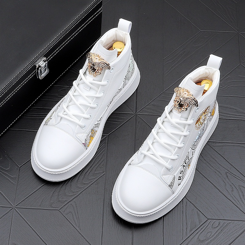 Men's Fashion Personality Versatile Print Board Shoes - Image 4