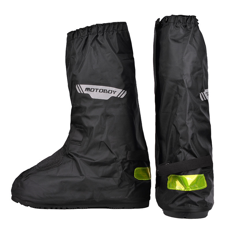 Reflective High Tube Motorcycle Rainproof Shoe Cover Waterproof - Image 6