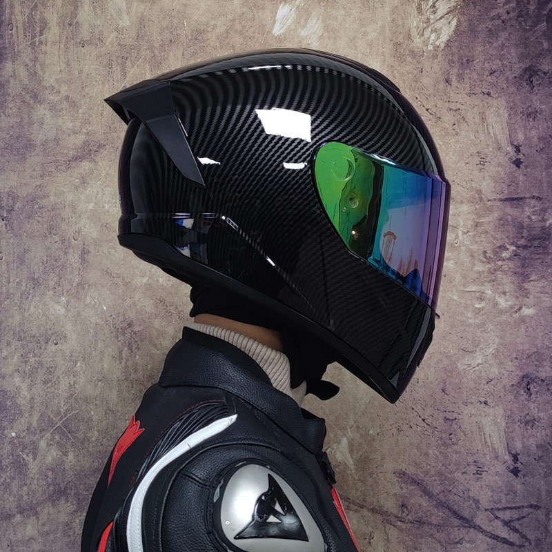 Personalized Street Car Racing Women's Four Seasons Full Helmet - Image 3