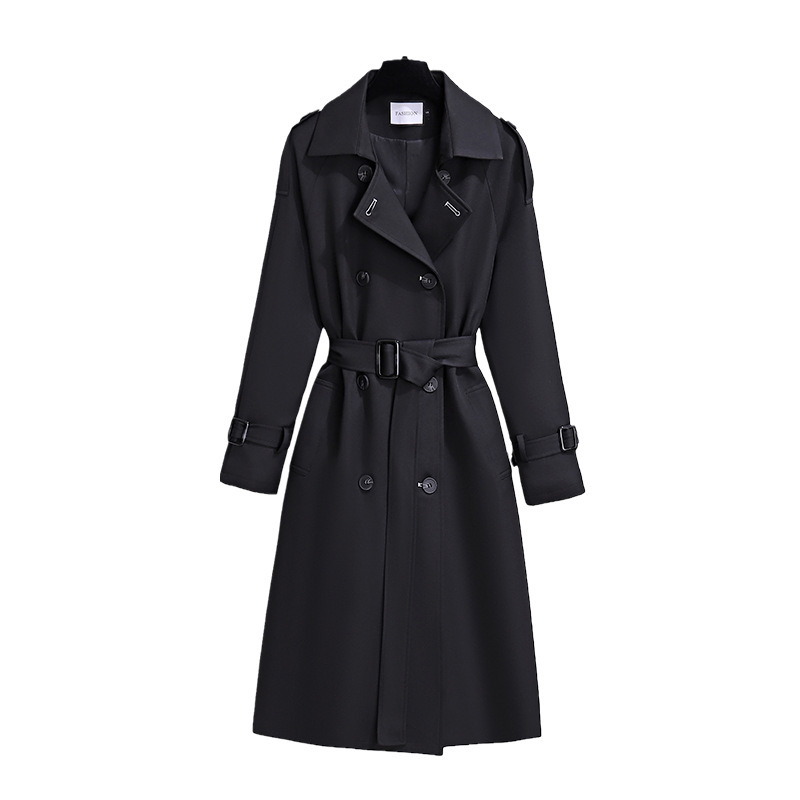 High-end Elegant Mid-end Trench Coat For Women - Image 5