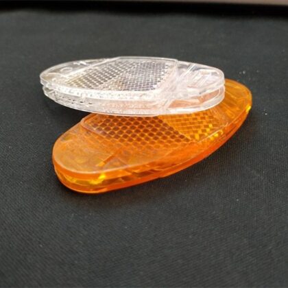 Bicycle Front And Rear Reflector Spoke Decoration Hot Wheels Night Warning Film