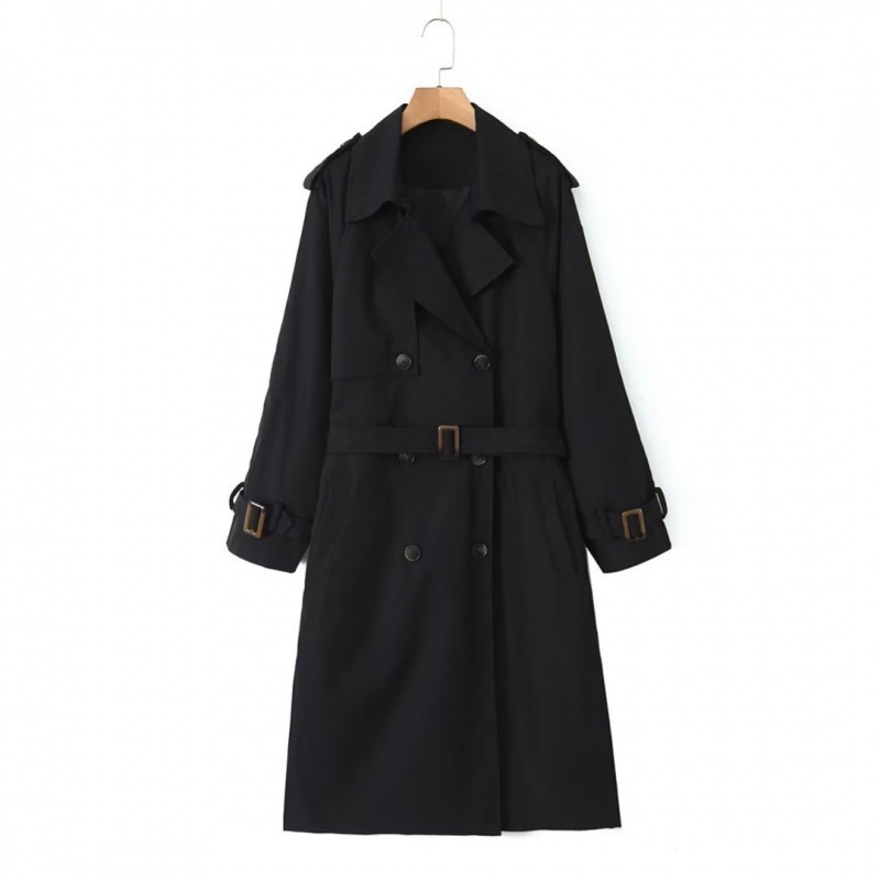 Women's Fashion Casual Long Trench Coat - Image 6