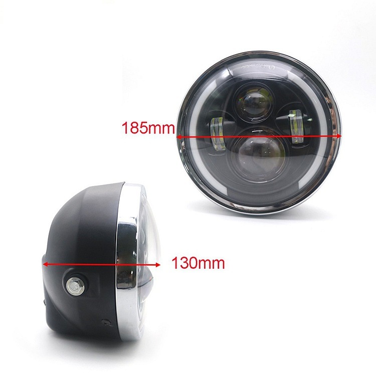 Motorcycle Modified Parts 7.5 Inch LED Headlight - Image 5
