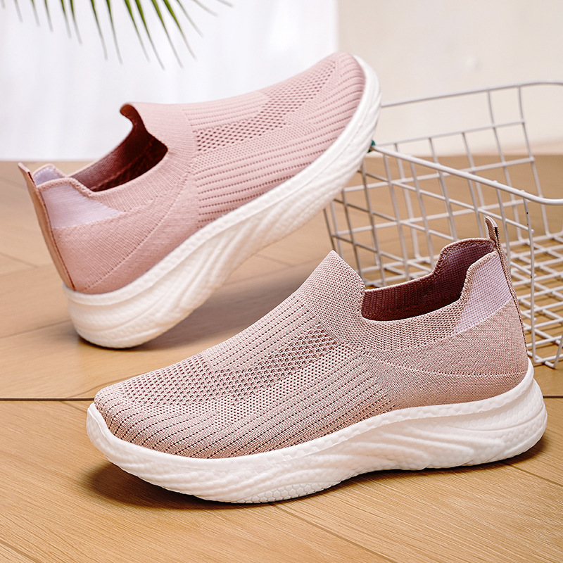 All-matching Summer New Women's Shoes Soft Bottom Not Tired Feet Comfortable Breathable Running Shoes - Image 2