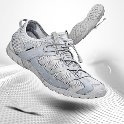 Lightweight Comfortable Men's Casual Shoes With Breathable Mesh Surface