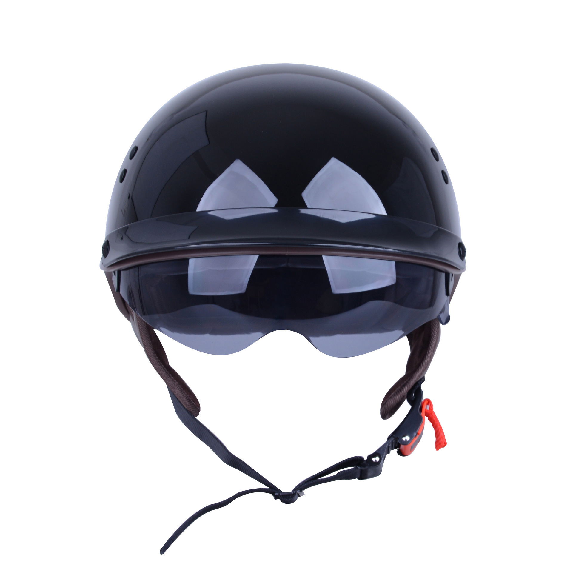 Retro Motorcycle Four-season Men's Harley Riding Helmet - Image 8