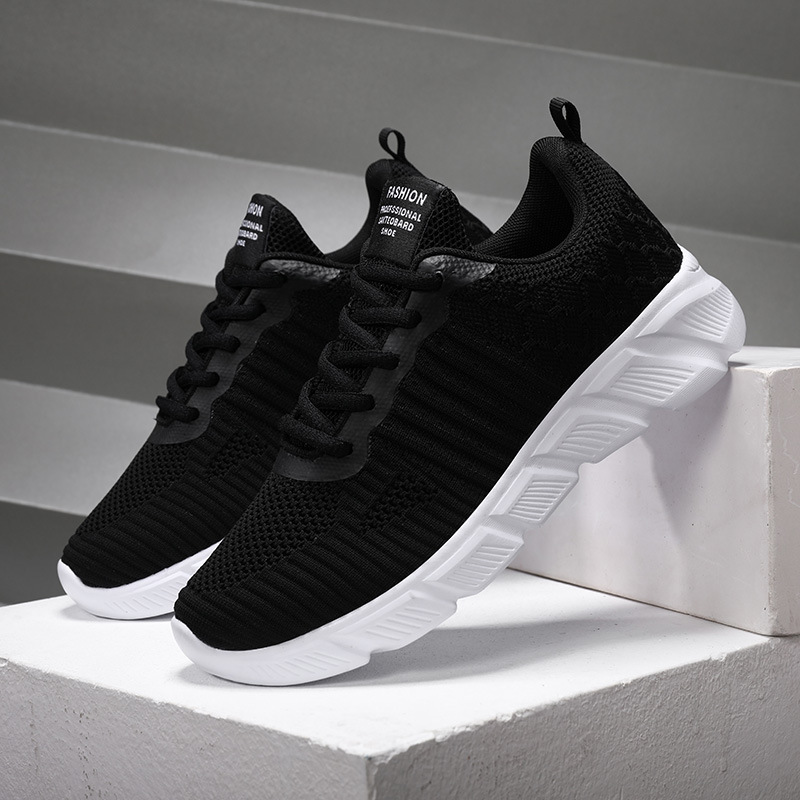 Casual Sports Shoes Flat Light And Breathable Net Shoes - Image 2