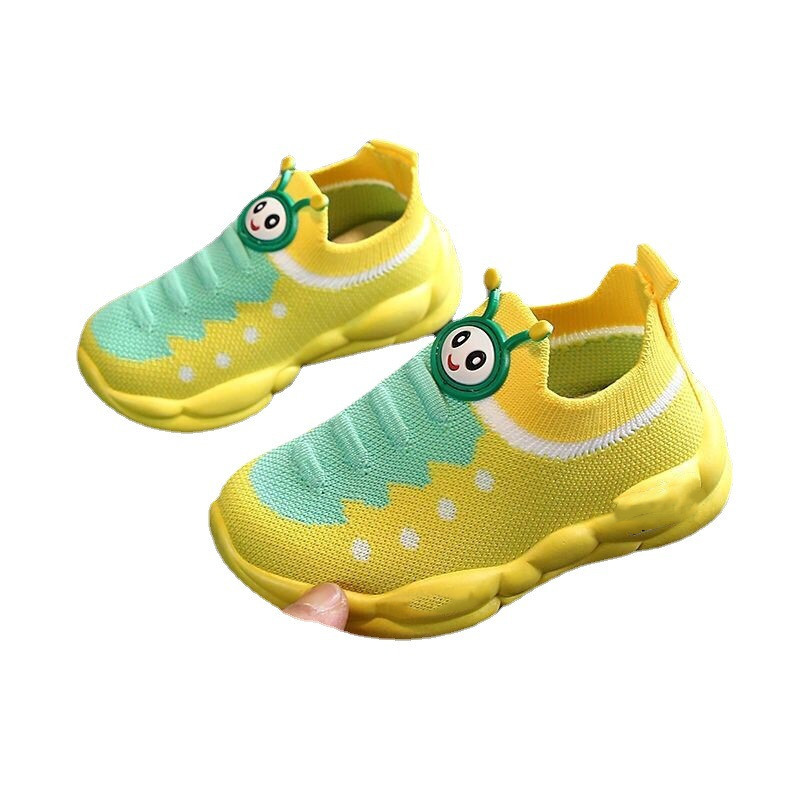 Boys And Girls Mesh Breathable Sports Soft Sole Shoes - Image 4