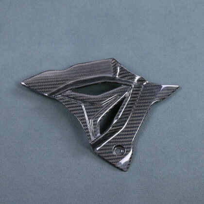 Motorcycle Modified Carbon Fiber Gear Cover Shell Accessories Natural Carbon