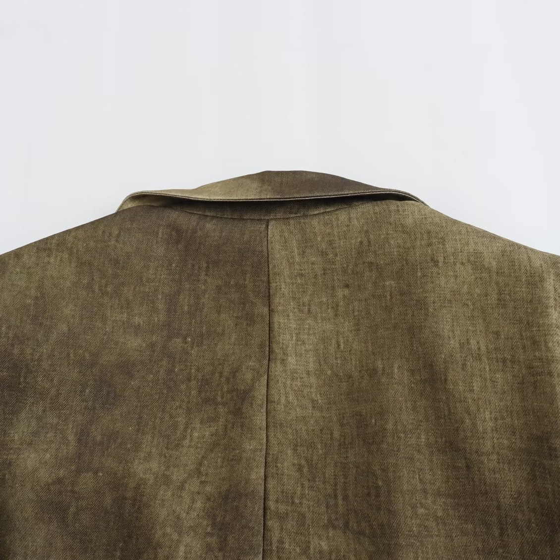 Women's Fashion Casual Tie-dye Long Coat - Image 3