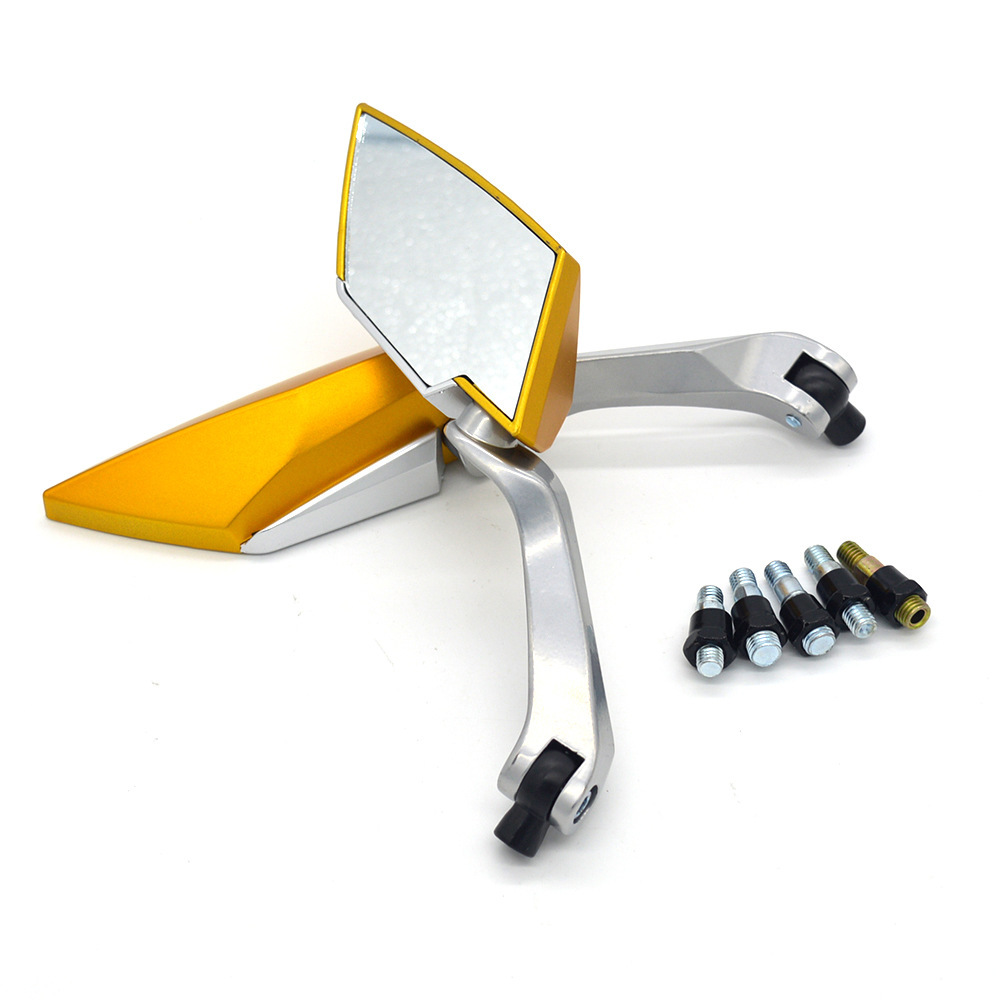 Rhombus Aluminum For Motorcycle Rearview Mirror - Image 3