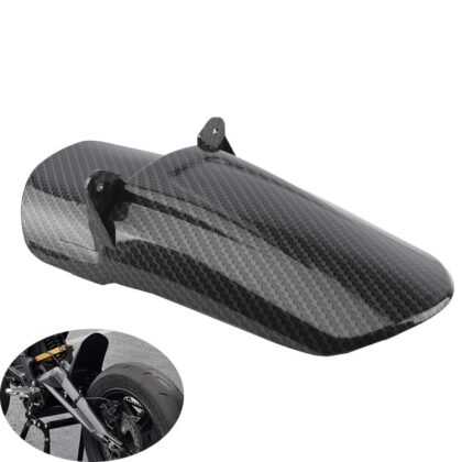 Scrambling Motorcycle Shock Absorber Carbon Fiber Fender